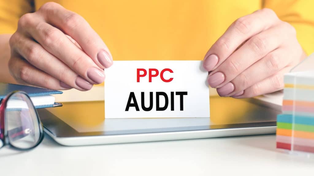 a photo telling about ppc audit services provided by romanza pk